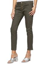 Women's Sanctuary Exposed Peace Straight Pants - Green