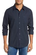 Men's Ag Caleb Slim Fit Twill Sport Shirt, Size - Blue
