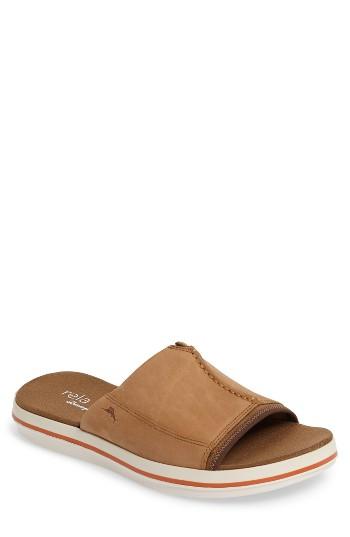 Men's Tommy Bahama Relaxology Jareth Slide Sandal M - Brown
