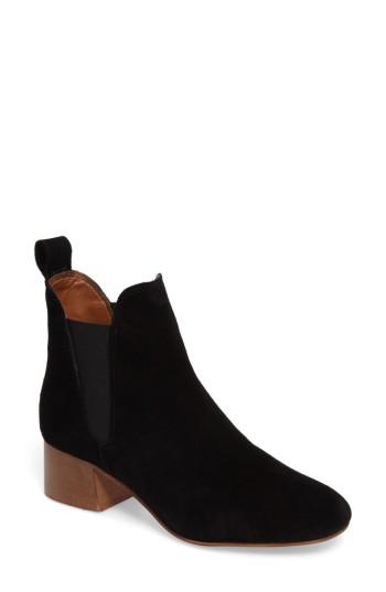 Women's Topshop Barley Chelsea Boot .5us / 37eu - Black