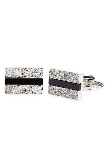 Men's Lanvin Onyx Cuff Links