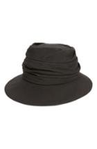 Women's Y's By Yohji Yamamoto Gathered Cloche - Black