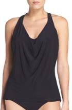 Women's Magicsuit Behind Bars Anna Underwire Tankini Top - Black