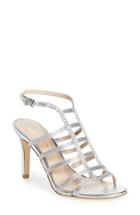 Women's Pelle Moda 'nell 2' Cage Sandal .5 M - Metallic