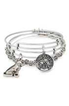 Women's Alex And Ani Pawsitive Vibes Set Of 3 Wire Bangles