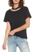 Women's Lna Choker Tee - Black