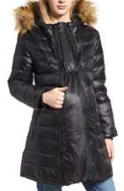 Women's Modern Eternity Quilted 3-in-1 Maternity/nursing Parka - Black