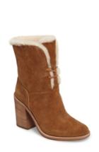 Women's Ugg Jerene Genuine Shearling Lined Boot .5 M - Brown