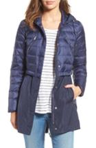 Women's 1 Madison Mixed Shell Down Coat - Blue