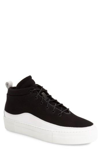 Men's Public School 'braeburn' High Top Sneaker M - Black