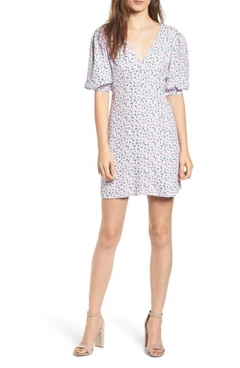 Women's Afrm Jolie Minidress - Purple