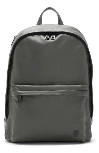 Men's Vince Camuto 'tolve' Leather Backpack - Grey