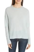 Women's Theory Karenia Long Sleeve Cashmere Sweater - Green