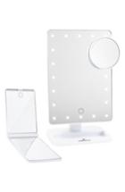 Impressions Vanity Co. Touch Xl Dimmable Led Makeup Mirror With Removable 5x Mirror & Compact Mirror, Size - White