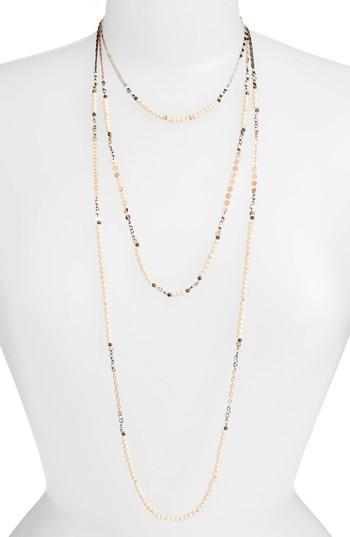 Women's Nakamol Design Triple Strand Necklace