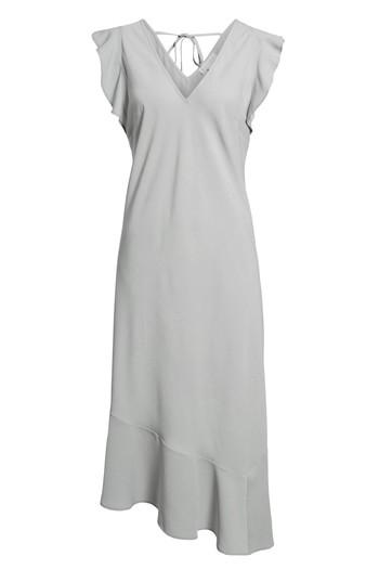 Women's Leith Bias Cut Asymmetrical Dress, Size - Blue