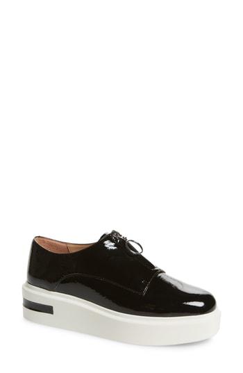 Women's Linea Paolo Kelani Platform Sneaker M - Black