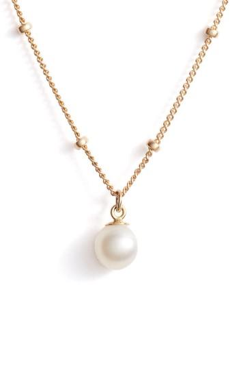 Women's Poppy Finch Baby Pearl Bead Choker Necklace