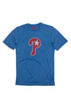 Men's Red Jacket 'philadelphia Phillies' Trim Fit T-shirt