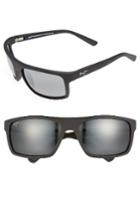 Men's Maui Jim Byron Bay 62mm Polarized Sunglasses - Matte Black/ Neutral Grey