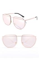Women's Sunnyside La 67mm Mirrored Sunglasses - Pink