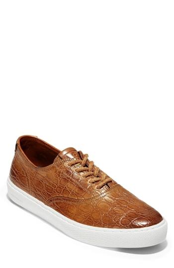 Men's Cole Haan Grandpro Deck Low Top Sneaker M - Brown