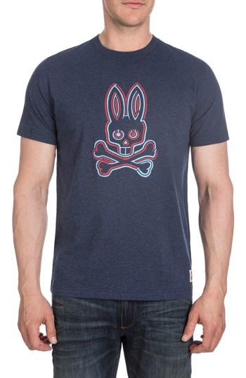Men's Psycho Bunny Graphic T-shirt (s) - Blue