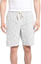 Men's Nordstrom Men's Shop Print Chambray Shorts - White