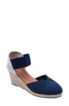 Women's Andre Assous Anouka Espadrille Wedge M - Blue