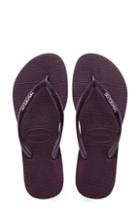 Women's Havaianas Slim Velvet Flip Flop /42 Br - Purple