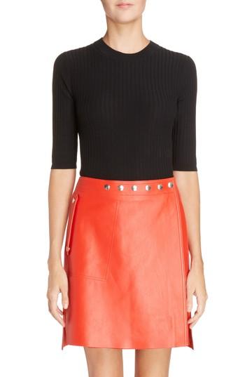 Women's Acne Design Studios Iza Ribbed Sweater - Black