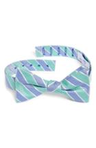 Men's Southern Tide Charlottesville Stripe Silk Bow Tie