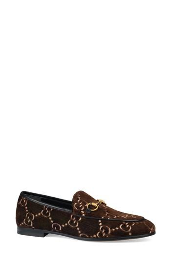Women's Gucci Jordaan Loafer Us / 35eu - Brown