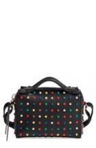 Tod's Micro Diodon Rainbow Studded Leather Bowler Bag -