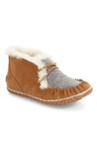 Women's Sorel Out N About Fleece Lined Moccasin M - Brown