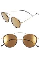 Women's Spektre 'met-ro 2' 48mm Sunglasses - Gold/ Havana Latte/ Bronze