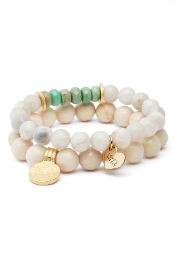 Women's Love's Affect Set Of 2 Stretch Bracelets
