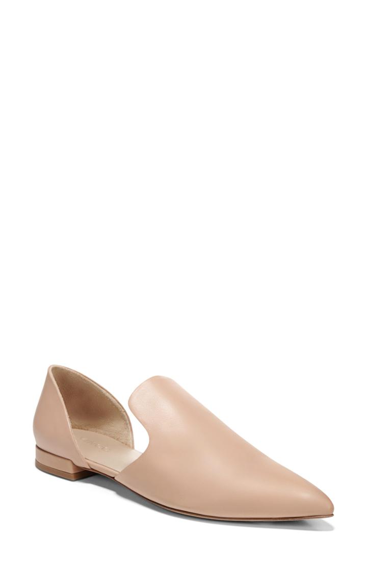 Women's Vince Damris D'orsay Loafer .5 M - Beige