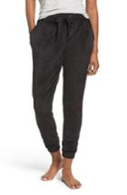 Women's Room Service Luxury Plush Lounge Jogger Pants - Black