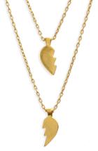 Women's Madewell Heartbreak Friendship Necklace Set