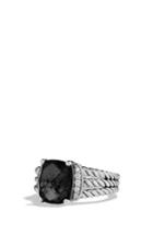 Women's David Yurman 'wheaton' Petite Ring With Semiprecious Stone & Diamonds