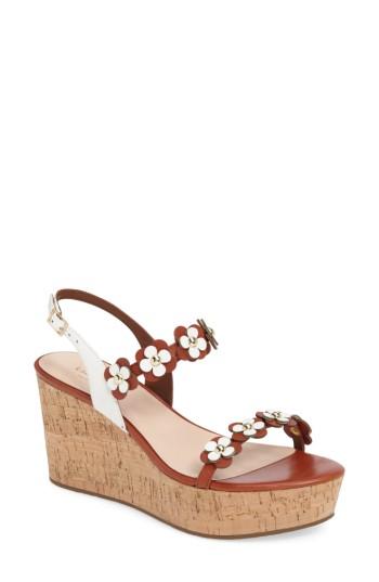 Women's Kate Spade New York Tisdale Platform Wedge Sandal M - Brown