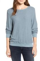 Women's Wildfox Baggy Beach Jumper Pullover - Blue