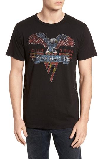 Men's Live Nation Graphic Tees Van Halen T-shirt - Black