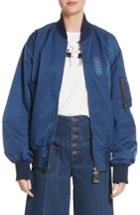 Women's Marc Jacobs Oversize Bomber - Blue