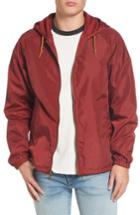 Men's Brixton Claxton Water Repellent Hooded Windbreaker