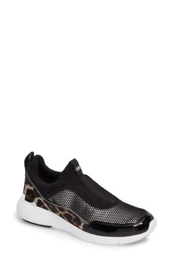 Women's Michael Michael Kors 'ace' Sneaker .5 M - Black