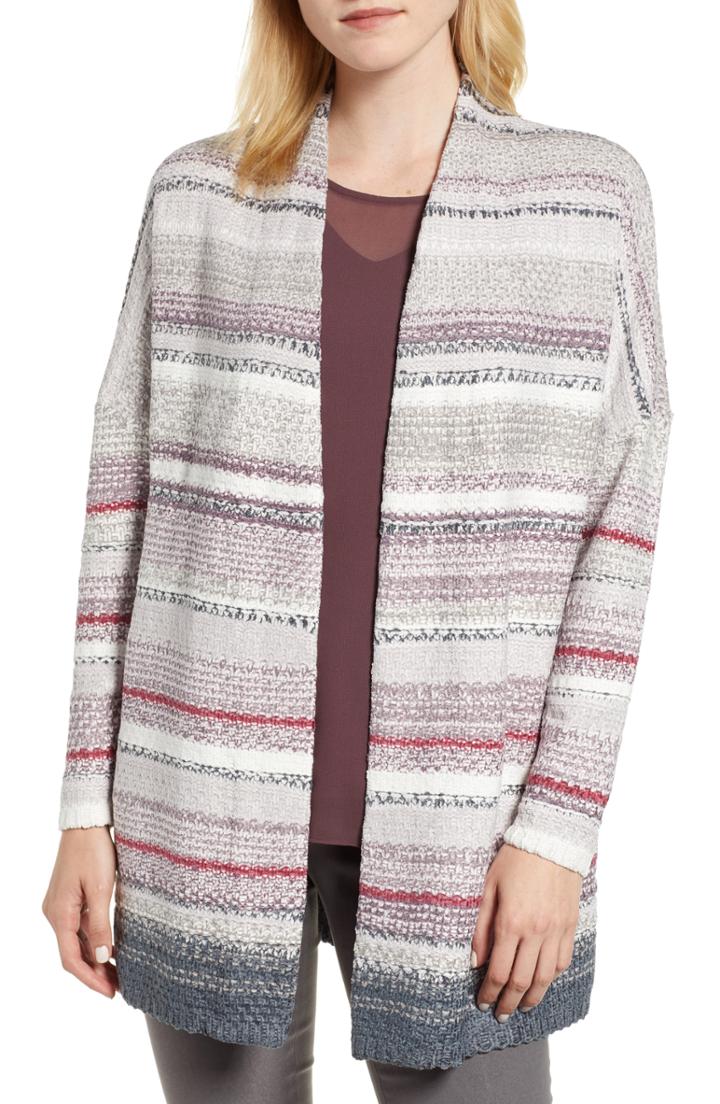 Women's Nic + Zoe Sunset Stripe Cardigan