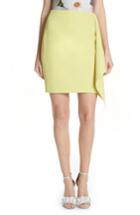 Women's Ted Baker London Asymmetrical Frill Pencil Skirt - Green
