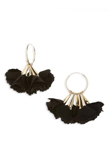Women's Shashi Rose Hoop Earrings